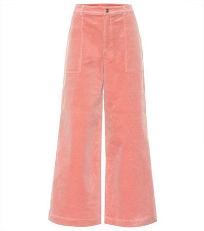 Ganni Stretch Corduroy Wide Pants