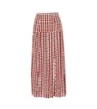 Versace Tina Silk Midi Skirt