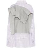 Army By Yves Salomon Checked Cotton Shirt