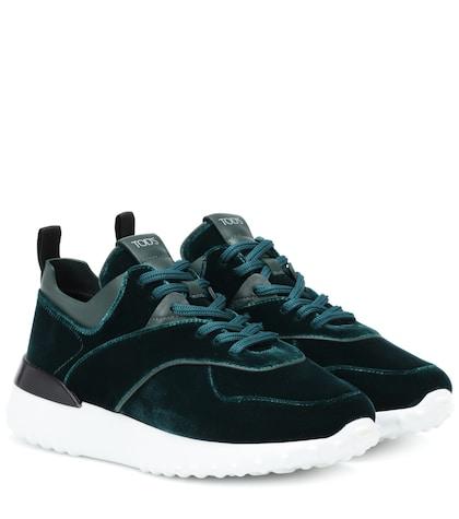 Tod's Exclusive To Mytheresa – Velvet Sneakers