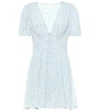 Loveshackfancy Ruby Silk Crêpe Minidress