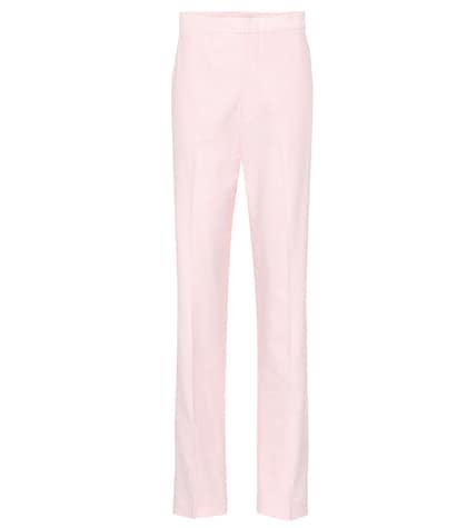 Tibi Sebastian High-rise Straight Pants
