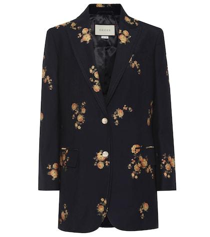 Marc Jacobs Floral Fil Coupé Jacket