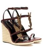 Prada Cassandra Leather Espadrilles