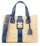 Mark Cross Riviera Medium Raffia Tote