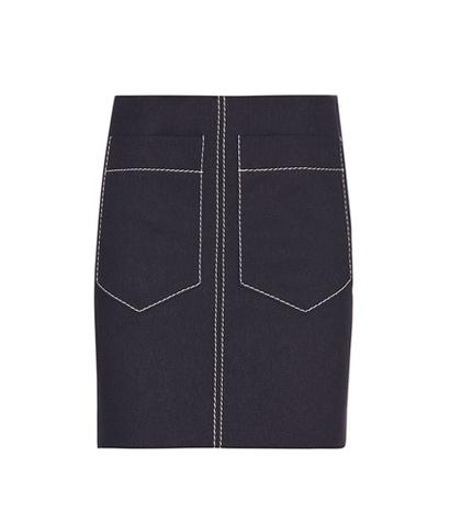 Valentino Crêpe Skirt