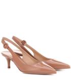 Gianvito Rossi Exclusive To Mytheresa.com – Anna Patent Leather Slingback Pumps