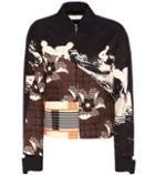 Victoria Beckham Patch Printed Bomber Jacket