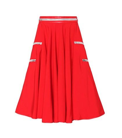 Calvin Klein 205w39nyc Cotton Tent Circle Skirt