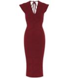 Roland Mouret Dorada Crêpe Knit Midi Dress