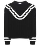 Redvalentino Knitted Cotton Sweater