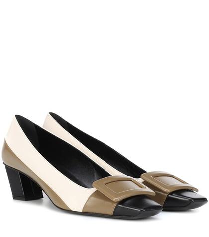 Loewe Belle Vivier Leather Pumps