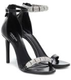 Calvin Klein 205w39nyc Camelle Embellished Leather Sandals