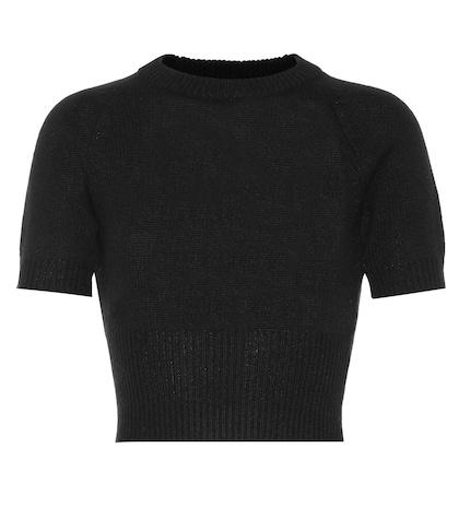 Givenchy Cropped Cashmere Sweater