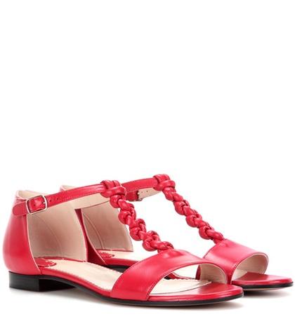 Altuzarra Wilder T-strap Sandals