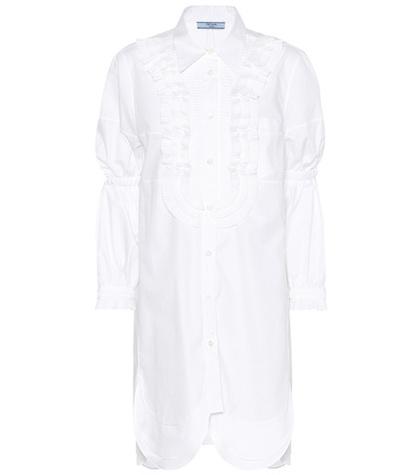 Prada Oversized Cotton Shirt