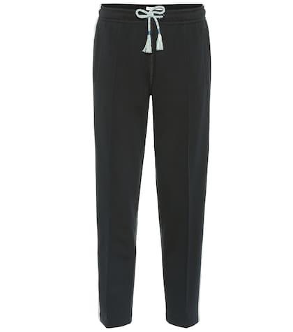 Gianvito Rossi Molly Cotton Jersey Trackpants