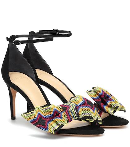 Alexandre Birman Fiocchi 75 Suede Sandals