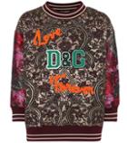 Dolce & Gabbana Appliquéd Brocade Sweater