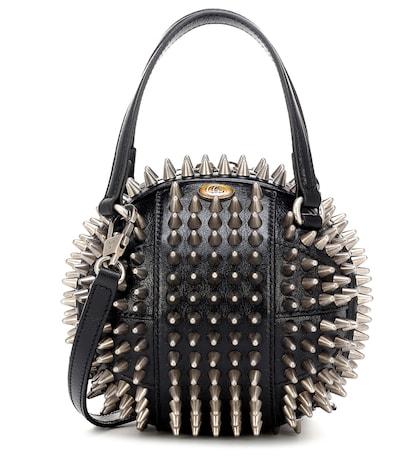 Gucci Tifosa Mini Studded Leather Tote