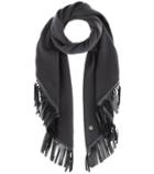 Citizens Of Humanity Semicircle Cashmere And Leather Scarf