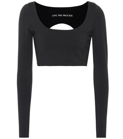 Live The Process Transcend Stretch-jersey Top