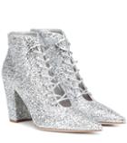 3x1 Glitter Ankle Boots