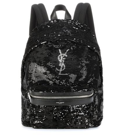 Saint Laurent Sequinned Backpack