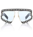 Fendi Faux Pearl-embellished Sunglasses