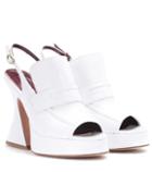 Sies Marjan Ellie Leather Sling-back Pumps