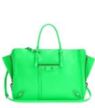 Adidas By Stella Mccartney Papier B4 Zip-around Leather Shoulder Bag