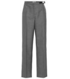 Prada Wide-leg Wool Pants