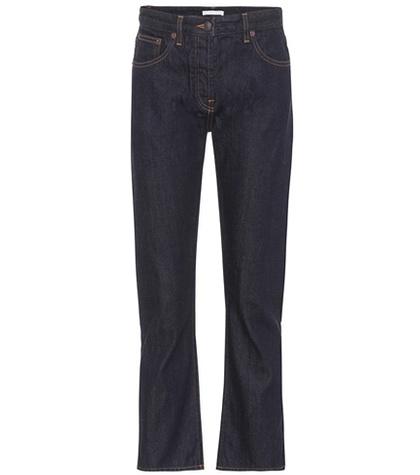 Dolce & Gabbana Ashland Cropped Straight Jeans
