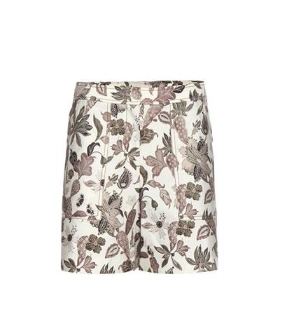 Dorothee Schumacher Mikado Wool And Silk-blend Shorts