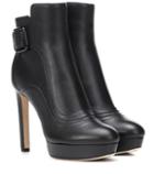 Jimmy Choo Britney 115 Leather Ankle Boots
