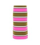 Marc Jacobs Striped Cashmere Pencil Skirt