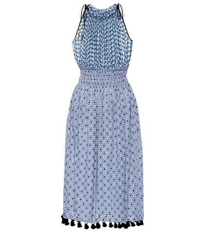 Altuzarra Sleeveless Printed Cotton Dress