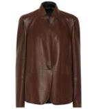 Brunello Cucinelli Reversible Leather Blazer