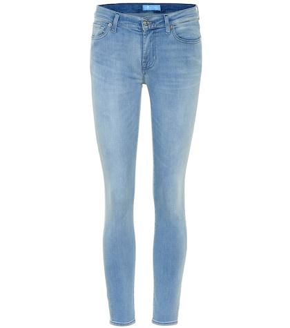 7 For All Mankind The Skinny B(air) Low-rise Jeans
