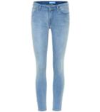 7 For All Mankind The Skinny B(air) Low-rise Jeans