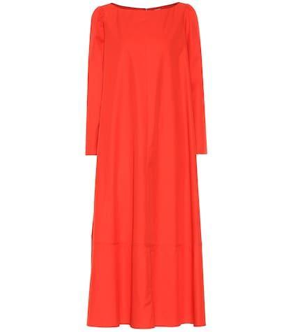 Co Cotton-blend Poplin Dress