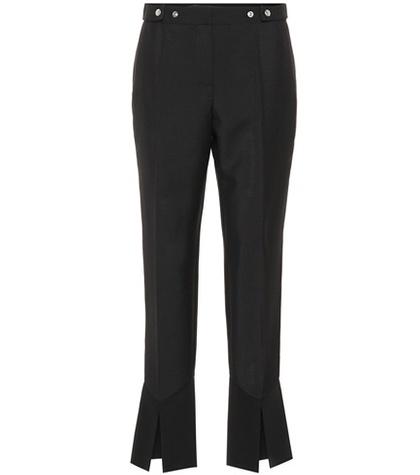 Givenchy Mohair And Wool Cropped Pants