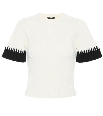 Alexander Mcqueen Ribbed Sweater