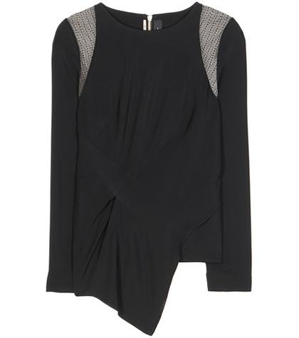 Roland Mouret Ebner Crêpe Blouse