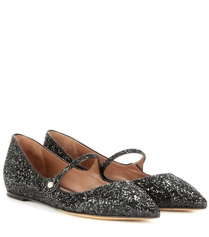 Tabitha Simmons Hermione Glitter Ballerinas