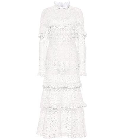 3x1 Crochet Cotton Midi Dress