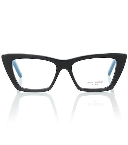 Saint Laurent Sl 291 Cat-eye Acetate Glasses