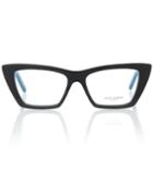 Saint Laurent Sl 291 Cat-eye Acetate Glasses