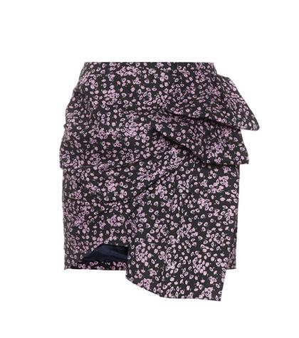 Magda Butrym Sofia Linen-blend Miniskirt