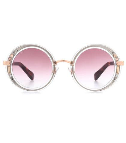 Jimmy Choo Gem Round Sunglasses